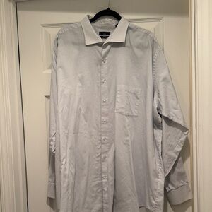 Elegant White Dress Shirt for Men